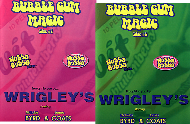 【Murphy's Magic DL】Bubble Gum Magic Set (Vol 1 and 2) by James Coats and Nicholas Byrd video DOWNLOAD