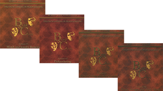 【Murphy's Magic DL】 『エンサイクロペディア・ピックポケットセット・ボリューム1・スルー4』 マーフィーズ・マジック / Encyclopedia Pickpocketing Set (Vol 1 thru 4) video DOWNLOAD