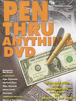 【Murphy's Magic DL】 『ペン・スルー・エニシング』 マーフィーズ・マジック / Pen Thru Anything video DOWNLOAD