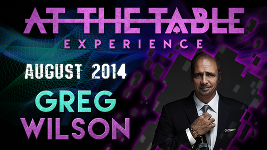 【Murphy's Magic DL】 『アット・ザ・テーブル・ライブ・レクチャー』 グレッグ・ウィルソン / At The Table Live Lecture - Greg Wilson August 27th 2014 video DOWNLOAD