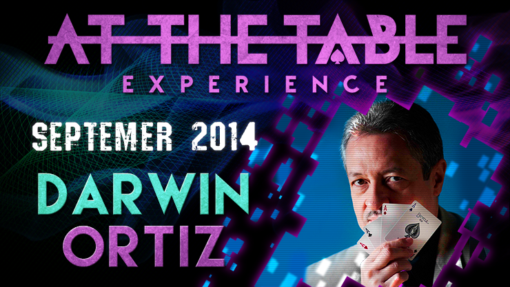 【Murphy's Magic DL】At The Table Live Lecture - Darwin Ortiz September 3rd 2014 video DOWNLOAD