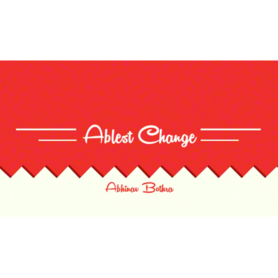 【Murphy's Magic DL】 『エイブルスト・チェンジ』 アビナブ・ボトラ / Ablest Change by Abhinav Bothra - Video DOWNLOAD