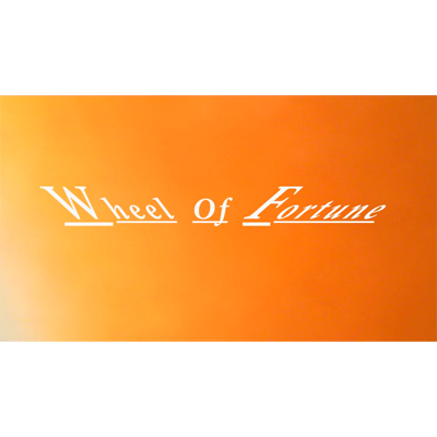 【Murphy's Magic DL】 『ホイール・オブ・フォーチュン』 ディーパク・ミシュラ / Wheel Of Fortune by Deepak Mishra - Video DOWNLOAD