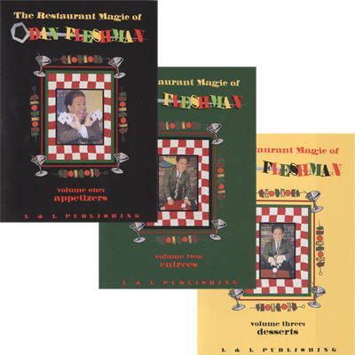 【Murphy's Magic DL】 『レストランマジックセット』 ダン・フレッシュマン / Restaurant Magic Set (Vol 1 thru 3) by Dan Fleshman video DOWNLOAD