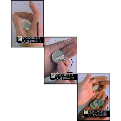 【Murphy's Magic DL】Ency of Coin Sleights Set (Vol 1 thru 3) by Michael Rubinstein video DOWNLOAD