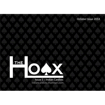 【Murphy's Magic DL】 『ザ・ホークス』 アンタリクシュ・P・シン・ワシーム・サパン・ジョシ / The Hoax (Issue #1) - by Antariksh P. Singh & Waseem & Sapan Joshi - eBook DOWNLOAD