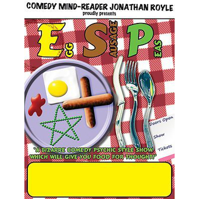 【Murphy's Magic DL】『エッグ・ソーセージ・アンド・ピーズ』 ジョナサン・ロイル / Egg, Sausage & Peas (ESP) by Jonathan Royle - eBook DOWNLOAD