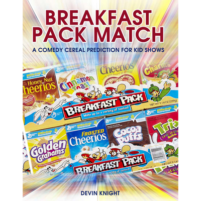 【Murphy's Magic DL】 『ブレックファストパックマッチ』 デビン・ナイト / Breakfast Pack Match (Mentalism for Kids) by Devin Knight - eBook DOWNLOAD
