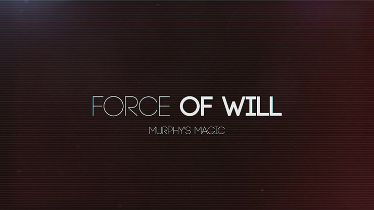 【Murphy's Magic DL】The Vault - Force of Will by Dave Hooper video DOWNLOAD