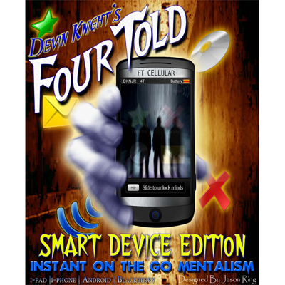 【Murphy's Magic DL】 『フォー・トールド』 デビン・ナイト / Four Told by Devin Knight - Mixed Media DOWNLOAD
