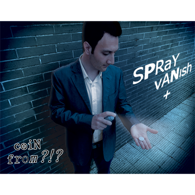 【Murphy's Magic DL】 『スプレイバニッシュプラスコイン』 サンドロ・ロポルカロ / Spray Vanish + Coin from ?!? by Sandro Loporcaro - Video DOWNLOAD