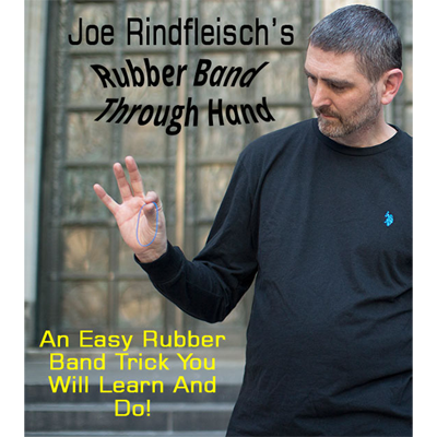 【Murphy's Magic DL】 『ラバーバンドスルーハンド』 ジョー・リンドフライシュ / Rubber Band Through Hand by Joe Rindfleisch Video DOWNLOAD