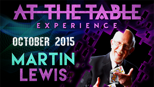【Murphy's Magic DL】 『アット・ザ・テーブル・ライブ・レクチャー』 マーチン・ルイス / At The Table Live Lecture - Martin Lewis October 21st 2015 video DOWNLOAD