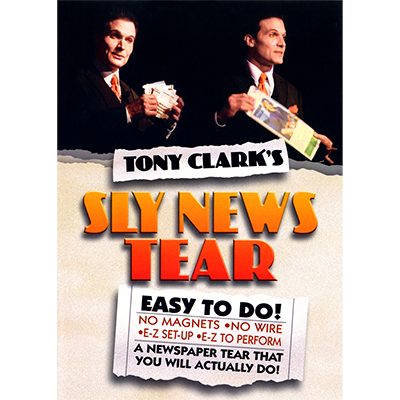 【Murphy's Magic DL】 『スライ・ニュース・ティア』 トニー・クラーク / Sly News Tear by Tony Clark - DOWNLOAD