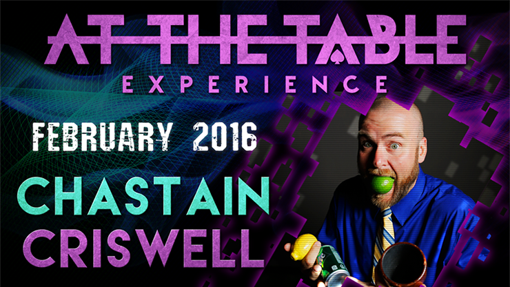 【Murphy's Magic DL】At The Table Live Lecture - Chastain Criswell February 17th 2016 video DOWNLOAD