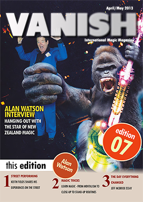 【Murphy's Magic DL】 『バニッシュマガジン』 アラン・ワトソン / VANISH Magazine April/May 2013 - Alan Watson eBook DOWNLOAD