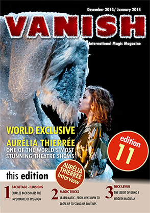 【Murphy's Magic DL】 『バニッシュマガジン』 オーリア・ティエレ / VANISH Magazine December 2013/January 2014 - Aur?lia Thi?rr?e eBook DOWNLOAD