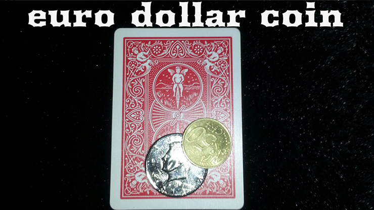 【Murphy's Magic DL】Euro Dollar Coin by Emanuele Moschella video DOWNLOAD