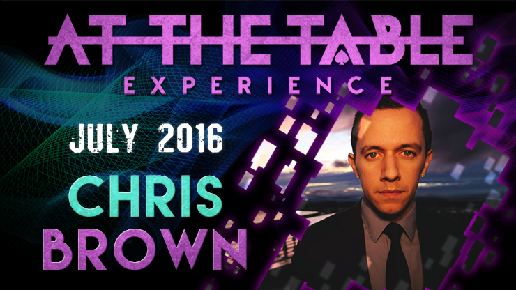 【Murphy's Magic DL】At The Table Live Lecture - Chris Brown July 6th 2016 video DOWNLOAD