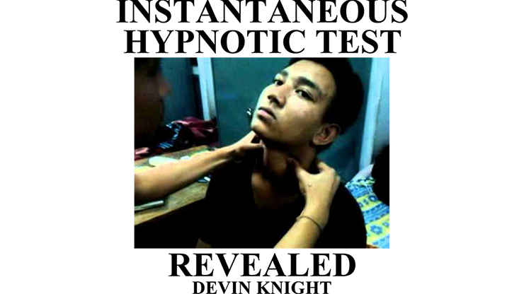 【Murphy's Magic DL】Instantaneous Hypnotic Test Revealed by Devin Knight eBook DOWNLOAD