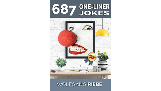 【Murphy's Magic DL】 『ワンライナージョーク』 ヴォルフガング・リーベ / 687 One-Liner Jokes by Wolfgang Riebe eBook DOWNLOAD