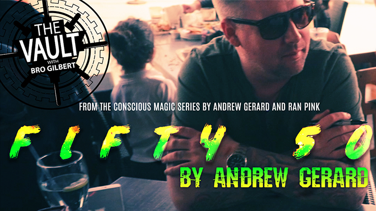 【Murphy's Magic DL】The Vault - FIFTY 50 by Andrew Gerard from Conscious Magic Episode 2 video DOWNLOAD