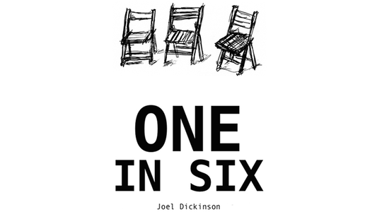 【Murphy's Magic DL】 『ワン・イン・シックス』 ジョエル・ディキンソン / One in Six by Joel Dickinson eBook DOWNLOAD