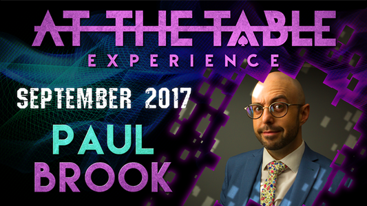【Murphy's Magic DL】 『アット・ザ・テーブル・ライブ・レクチャー』 ポール・ブルック / At The Table Live Lecture - Paul Brook September 20th 2017 video DOWNLOAD