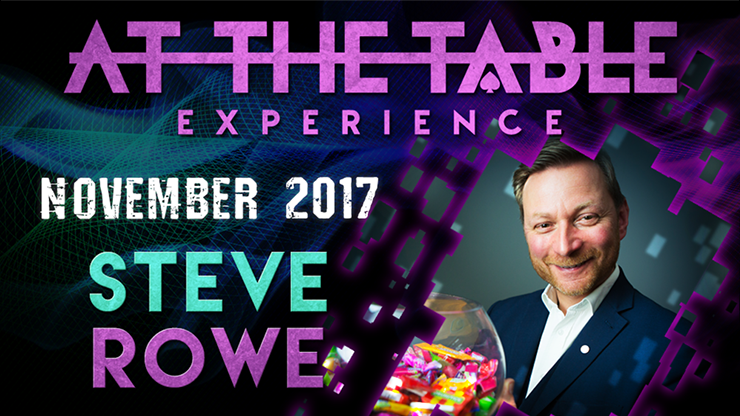 【Murphy's Magic DL】At The Table Live Lecture - Steve Rowe November 1st 2017 video DOWNLOAD