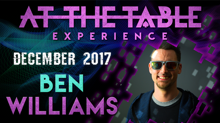 【Murphy's Magic DL】At The Table Live Lecture - Ben Williams December 6th 2017 video DOWNLOAD