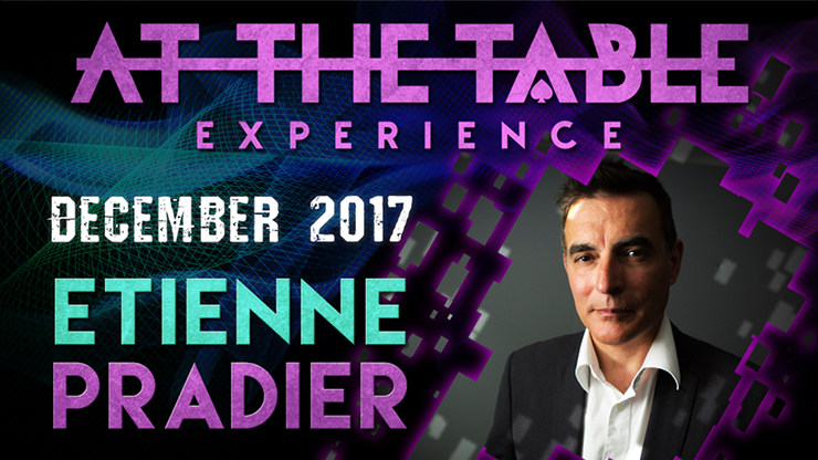 【Murphy's Magic DL】At The Table Live Lecture - Etienne Pradier December 20th 2017 video DOWNLOAD