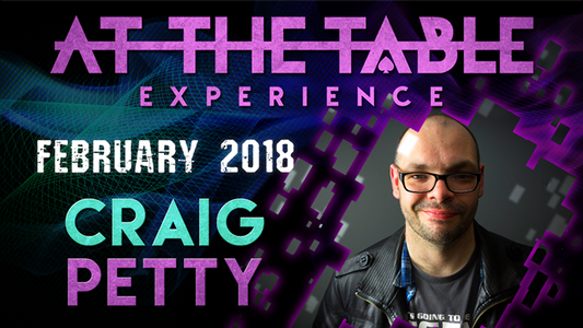 【Murphy's Magic DL】 『アット・ザ・テーブル・ライブ・レクチャー』 クレイグ・ペティ / At The Table Live Lecture - Craig Petty February 7th 2018 video DOWNLOAD