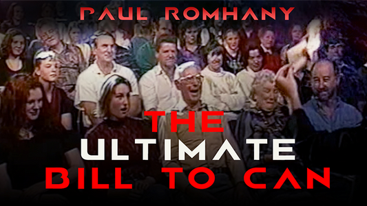 【Murphy's Magic DL】 『ザ・アルティメット・ビル・トゥ・キャン』 ポール・ロムハニー / The Ultimate Bill to Can by Paul Romhany video DOWNLOAD