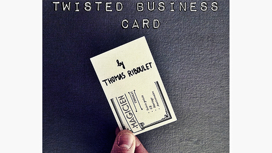 【Murphy's Magic DL】 『ツイステッドビジネスカード』 トーマス・リブレ / Twisted Business Card by Thomas Riboulet video DOWNLOAD