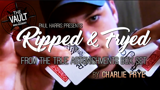 【Murphy's Magic DL】 『ザ・ボルト - リプト・アンド・フライド』 チャーリー・フライ / The Vault - Ripped and Fryed by Charlie Frye (From the True Astonishments Box Set) video DOWNLOAD