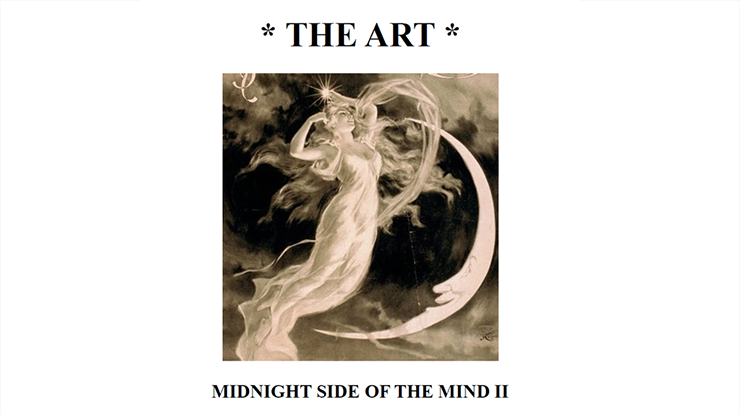 【Murphy's Magic DL】The Art: Midnight Side of the Mind II by Paul Voodini eBook DOWNLOAD