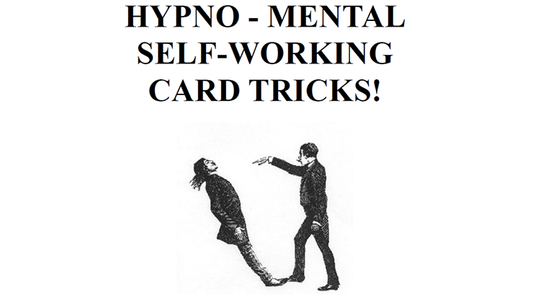 【Murphy's Magic DL】 『ヒプノメンタルセルフワーキングカードトリックス』 ポール・ヴーディニ / Hypno-Mental Self-Working Card Tricks! by Paul Voodini eBook DOWNLOAD