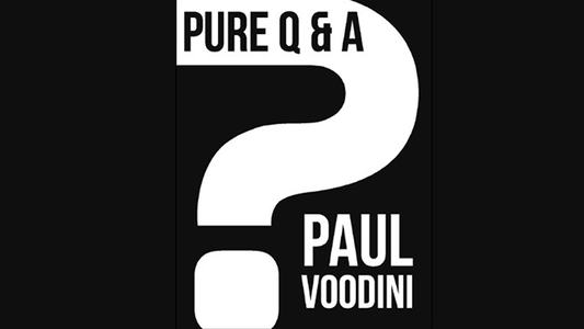 【Murphy's Magic DL】 『ピュア・キュー・アンド・エー』 ポール・ヴーディニ / Pure Q & A by Paul Voodini eBook DOWNLOAD