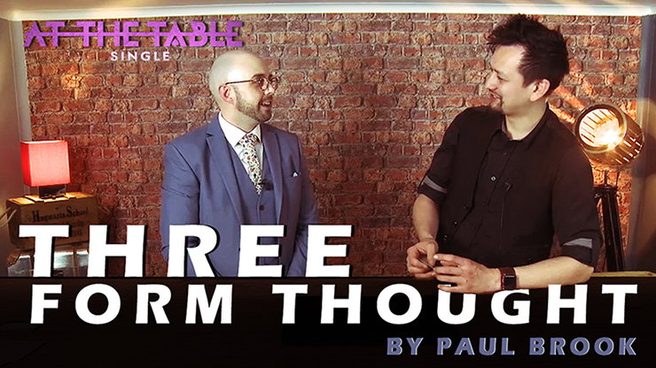 【Murphy's Magic DL】Three Form Thought by Paul Brook ATT Single video DOWNLOAD