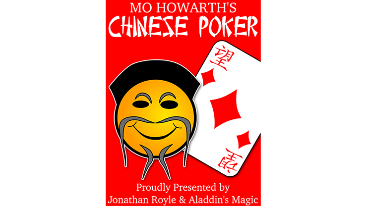 【Murphy's Magic DL】『モ・ハワース・レジェンダリー・チャイニーズ・ポーカー』 アラジンズ・マジック・ジョナサン・ロイル / Mo Howarth's Legendary Chinese Poker Presented by Aladdin's Magic & Jonathan Royle Mixed Media DOWNLOAD