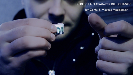 【Murphy's Magic DL】 『パーフェクト・ノー・ギミック・ビル・チェンジ』 ゾンテ・マルコス・ワルデマール / Perfect No Gimmick Bill Change by Zonte & Marcos Waldemar video DOWNLOAD