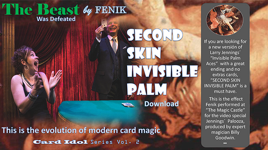 【Murphy's Magic DL】 『セカンドスキンインビジブルパーム』 フェニック / Second Skin Invisible Palm by Fenik video DOWNLOAD
