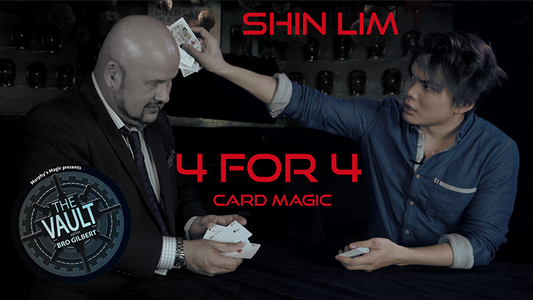 【Murphy's Magic DL】 『ザ・ボルト フォー・フォー』 シン・リム / The Vault - 4 for 4 by Shin Lim - video DOWNLOAD