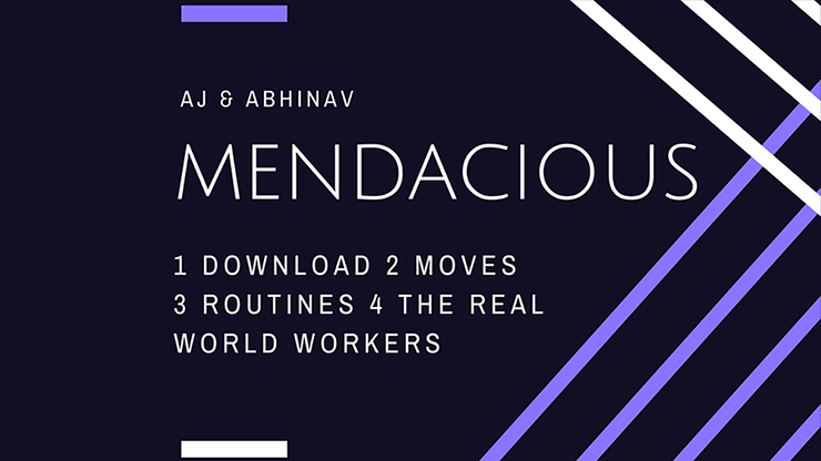 【Murphy's Magic DL】MENDACIOUS by AJ and Abhinav video DOWNLOAD