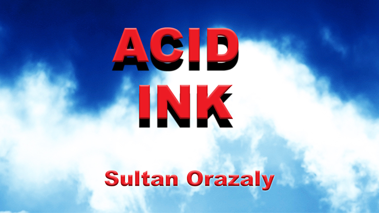 【Murphy's Magic DL】Acid Ink by Sultan Orazaly video DOWNLOAD