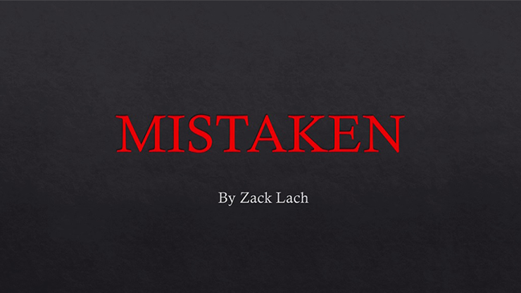 【Murphy's Magic DL】Mistaken by Zack Lach video DOWNLOAD