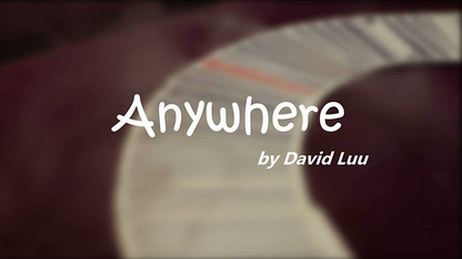 【Murphy's Magic DL】 『エニウェア』 デイビッド・ルー / Anywhere by David Luu video DOWNLOAD