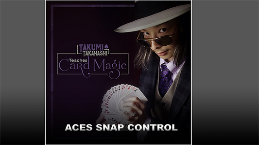 【Murphy's Magic DL】 『タクミ・タカハシ ティーチズ カードマジック エイセス スナップ コントロール ビデオ ダウンロード』 マーフィーズマジック / Takumi Takahashi Teaches Card Magic - Aces Snap Control video DOWNLOAD