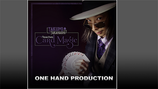【Murphy's Magic DL】 『タクミ・タカハシ ティーチズ カードマジック ワンハンド プロダクション ビデオ ダウンロード』 マーフィーズ・マジック / Takumi Takahashi Teaches Card Magic - One Hand Production video DOWNLOAD