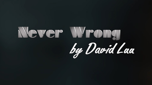 【Murphy's Magic DL】 『ネバー・ロング』 デイビッド・ルー / Never Wrong by David Luu video DOWNLOAD